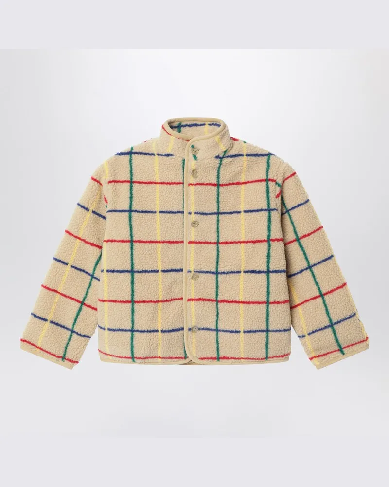 BOBO CHOSES Beige Jacke aus Shearling-Effekt-Stoff Beige