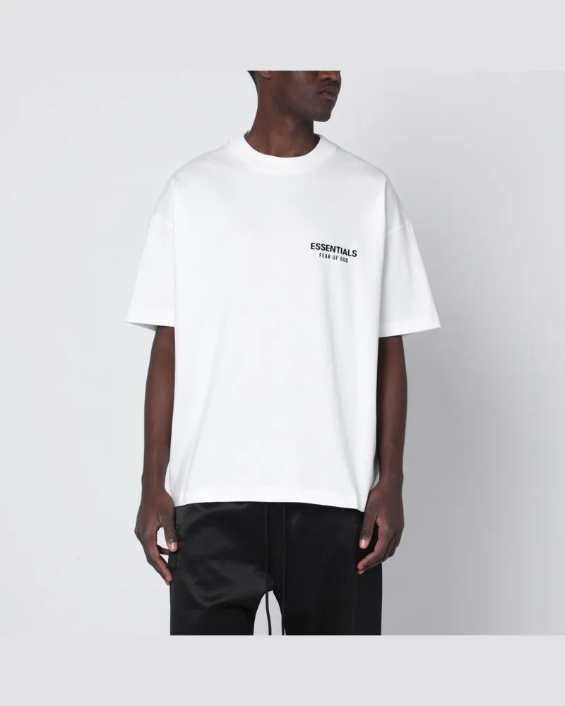 Fear of God Weißes T-Shirt mit Logoprint Weiß
