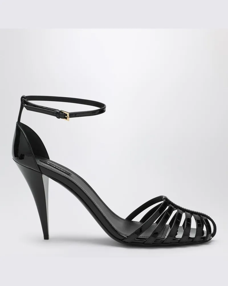Givenchy Cage-Pumps aus Lackleder Schwarz