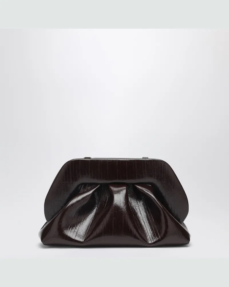 THEMOIRÈ Clutch Tia in Schokoladenbraun Brown