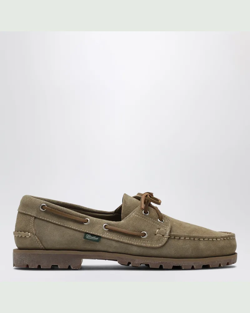 Paraboot Malo Mokassins in Sandfarbe aus Wildleder Beige