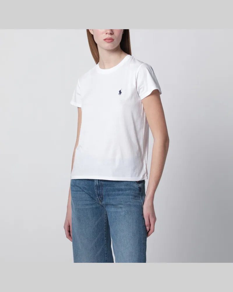 Ralph Lauren Weißes Baumwoll-T-Shirt White