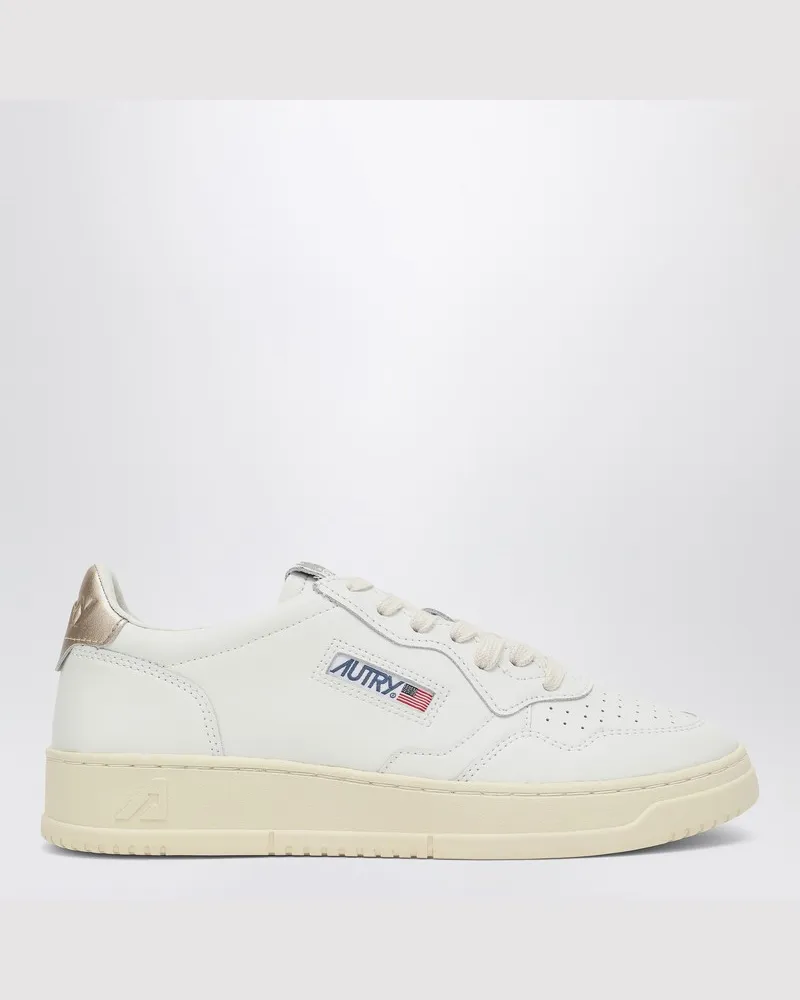 AUTRY LederSneakers Medalist weiß/gold Weiß