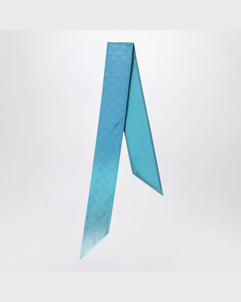 Prada Türkises Band aus Seidentwill 