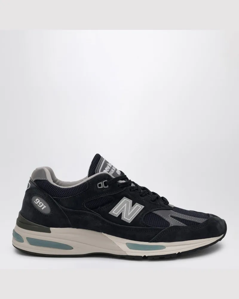 New Balance Made in UK 991v2 Sneaker in Marineblau Blau