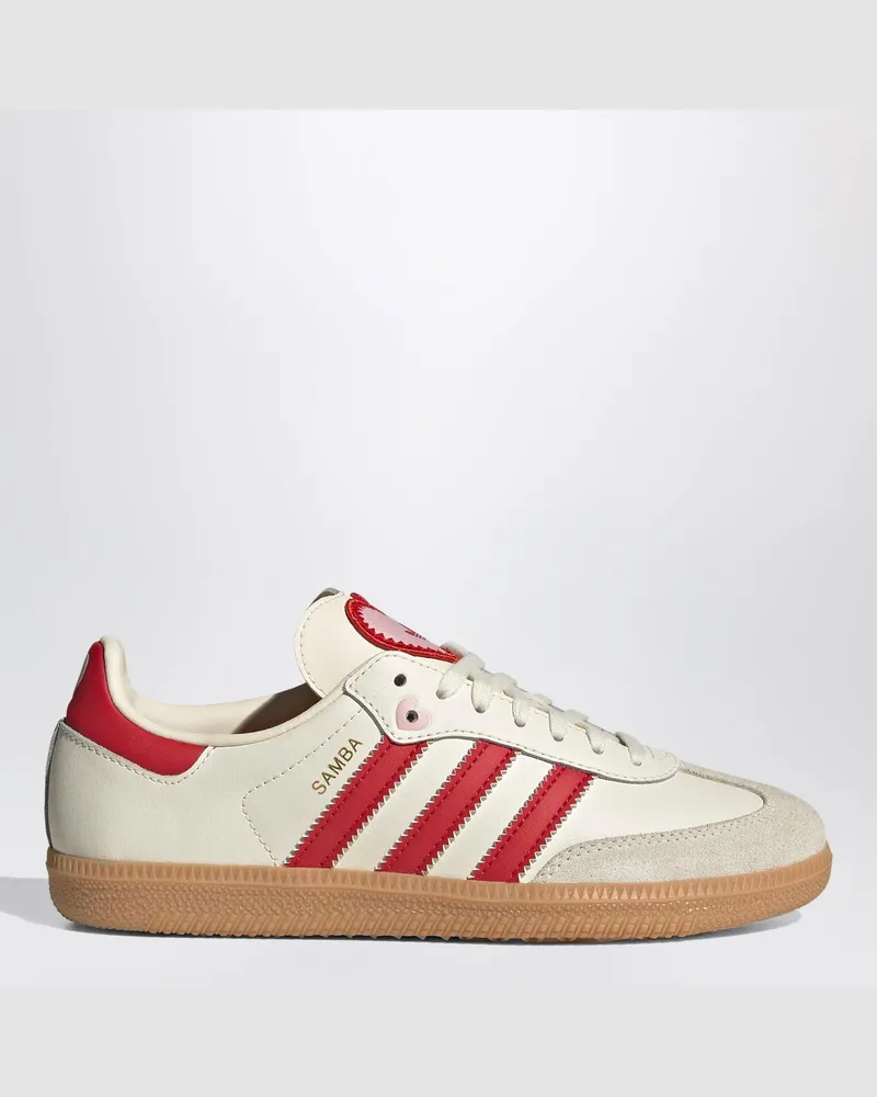adidas Sneakers Samba Cream White/Better Scarlet/Gum Beige