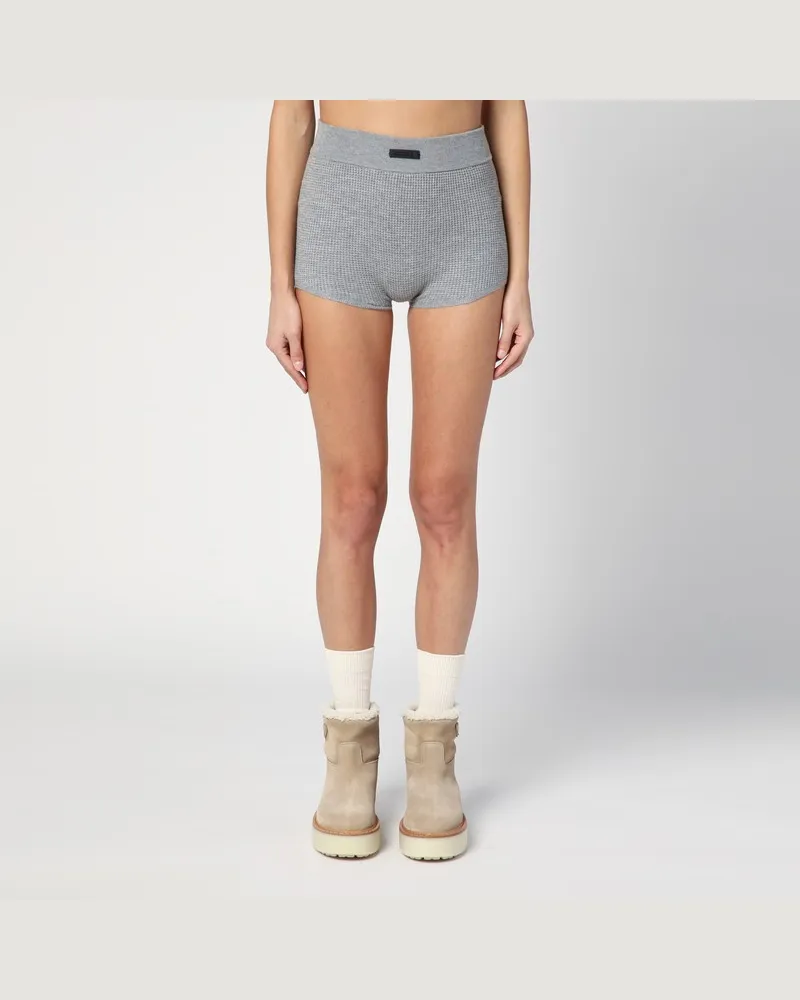 Fear of God Graue Shorts mit Honeycomb-Struktur Grau