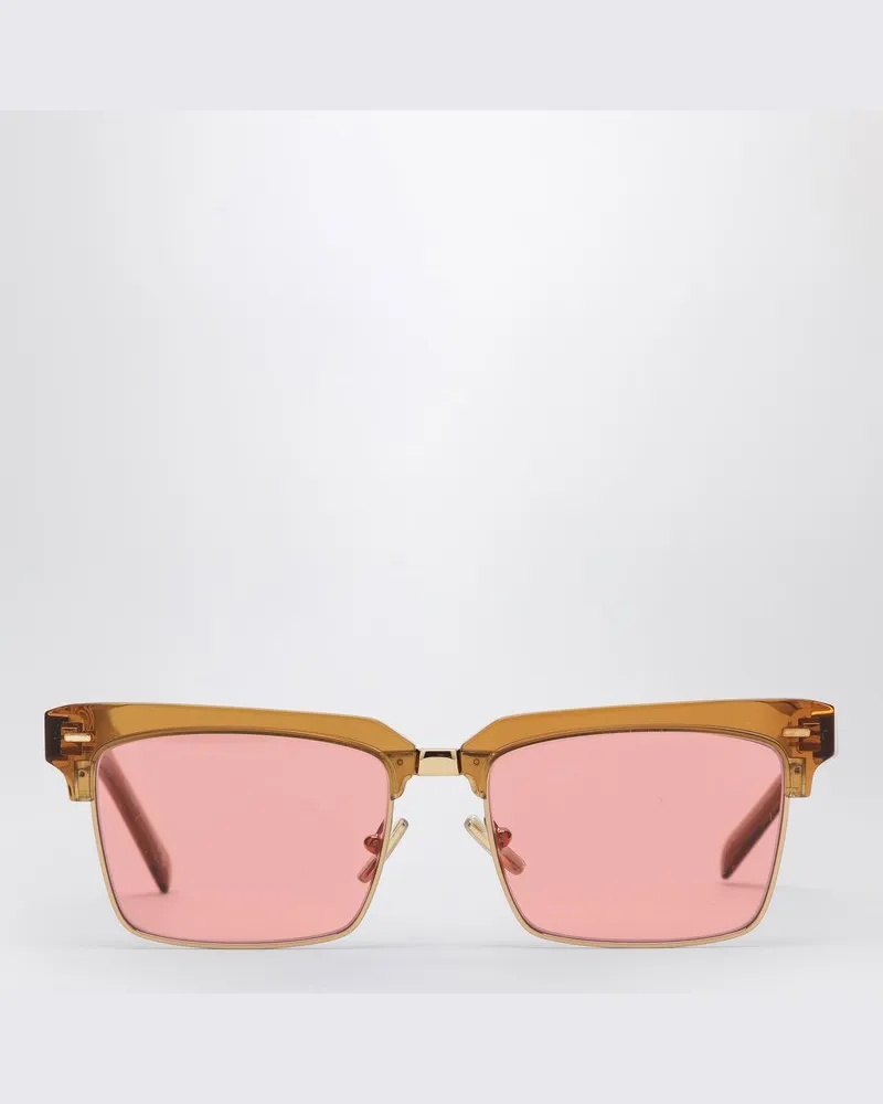 Miu Miu Runway Sonnenbrille in Rosa Rosa