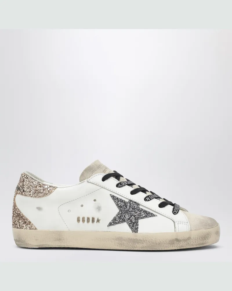 Golden Goose Sneakers Super-Star weiß/silber/gold White