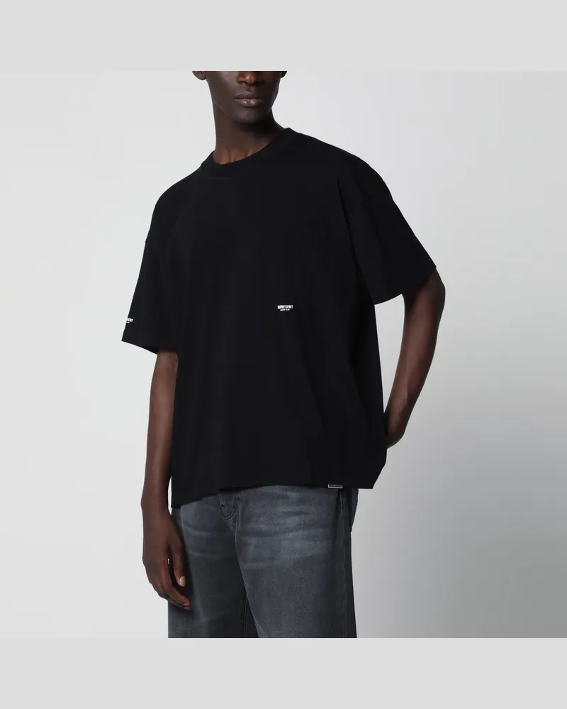 REPRESENT Schwarzes Micro Owners Club T-Shirt aus Baumwolle Black