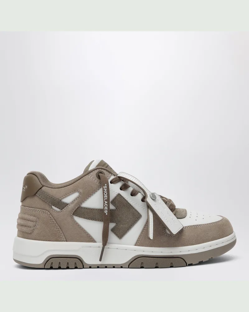OFF-WHITE Out Of Office Sneaker Rhodium / hellbraun Multicolor