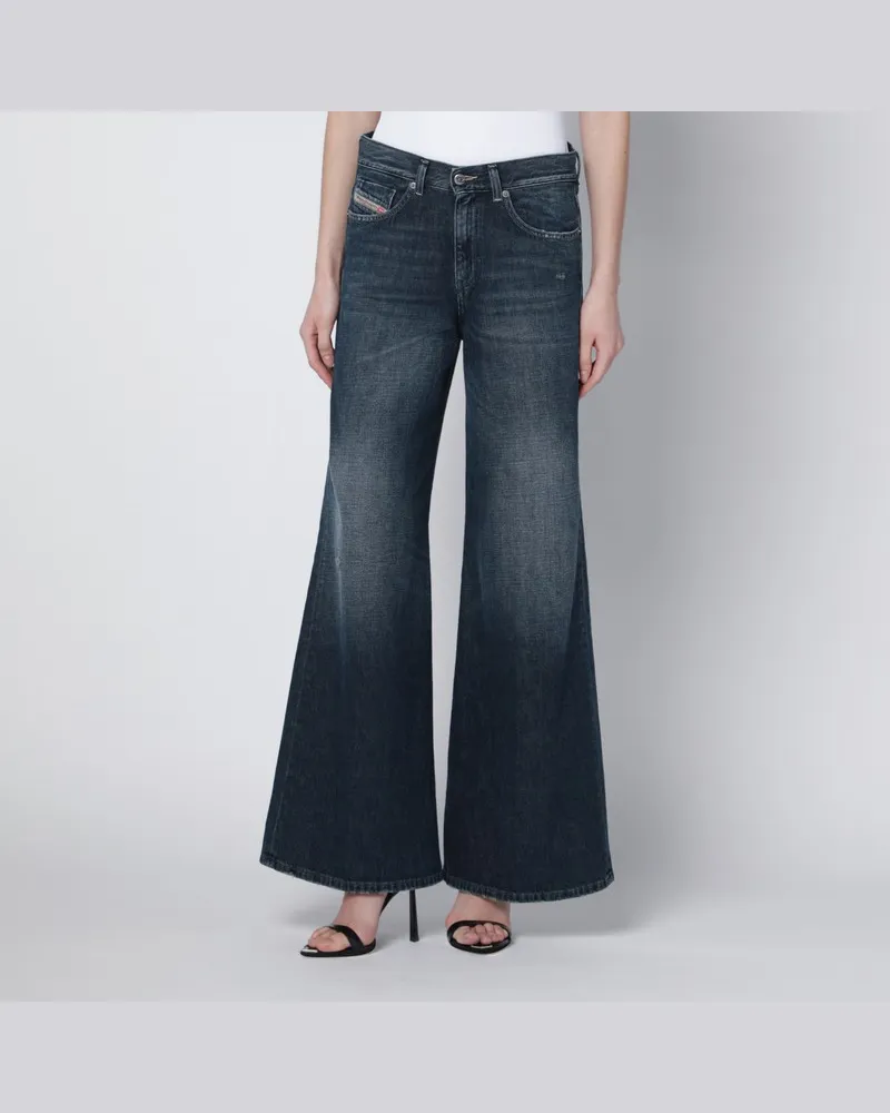 Diesel Relaxed 1996 D-Sire Jeans in Grau-Schwarz Grau