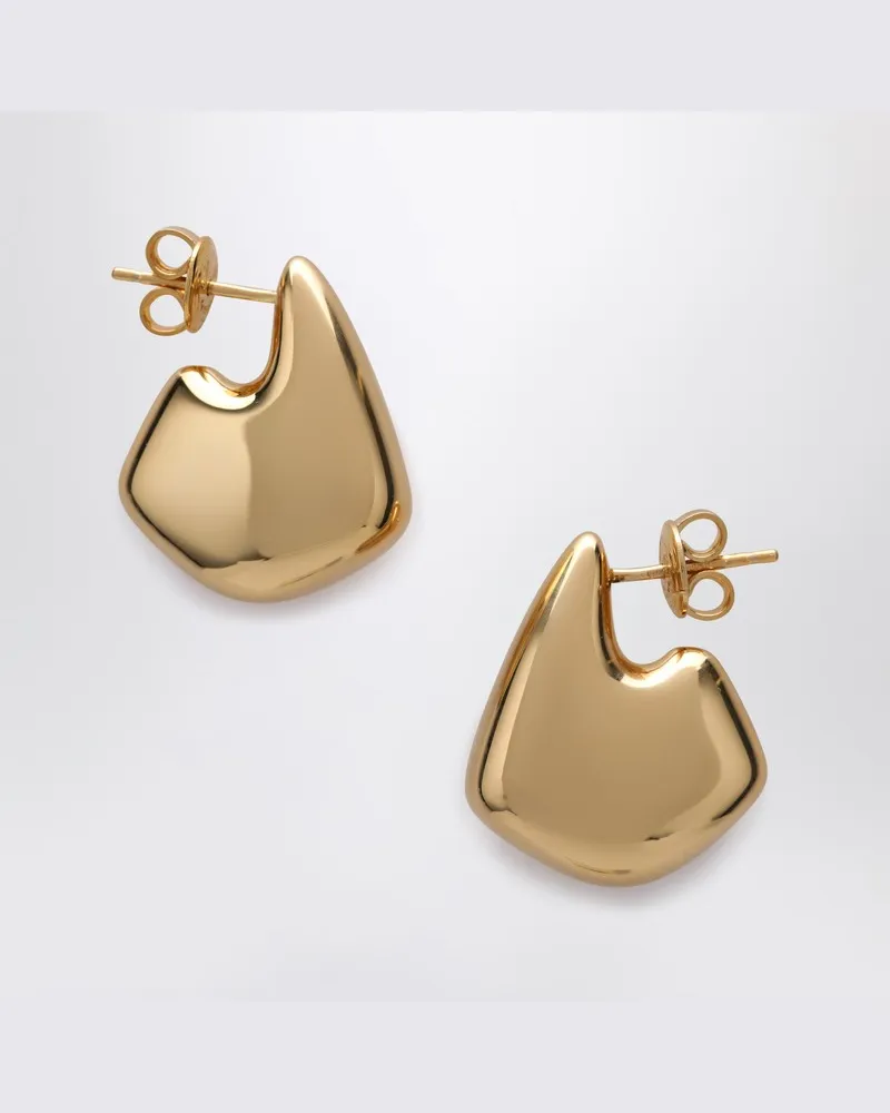 Bottega Veneta Ohrringe Fin mini gold Metallisch