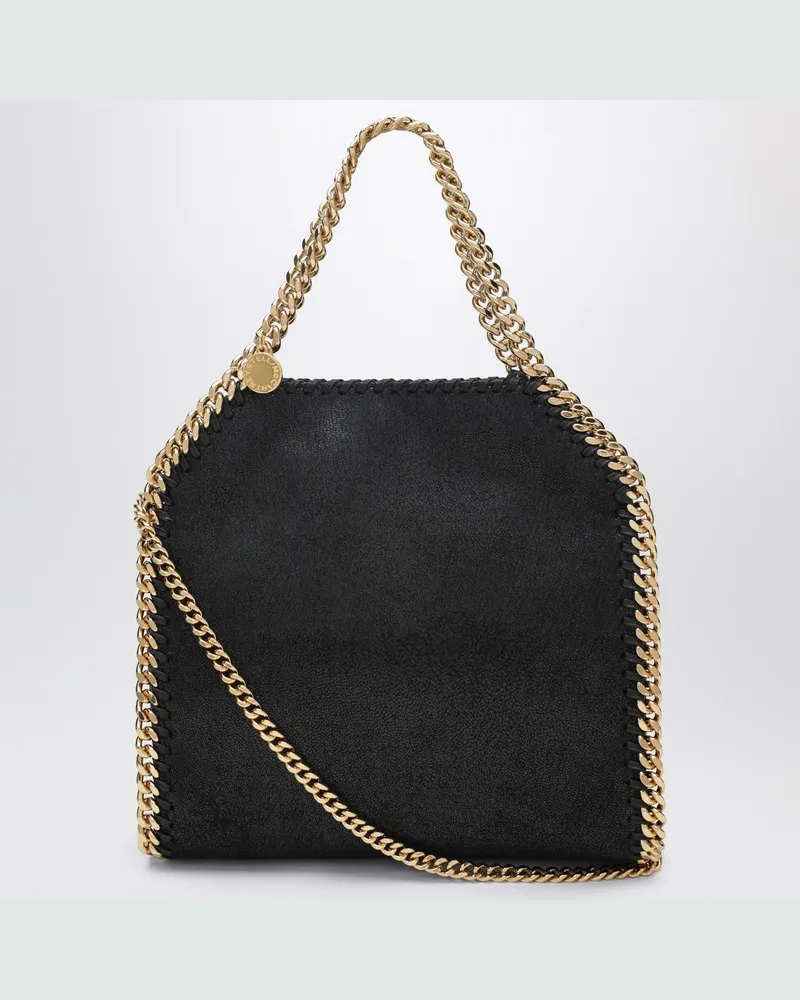 Stella McCartney Tasche Falabella Mini Tote schwarz/gold Black