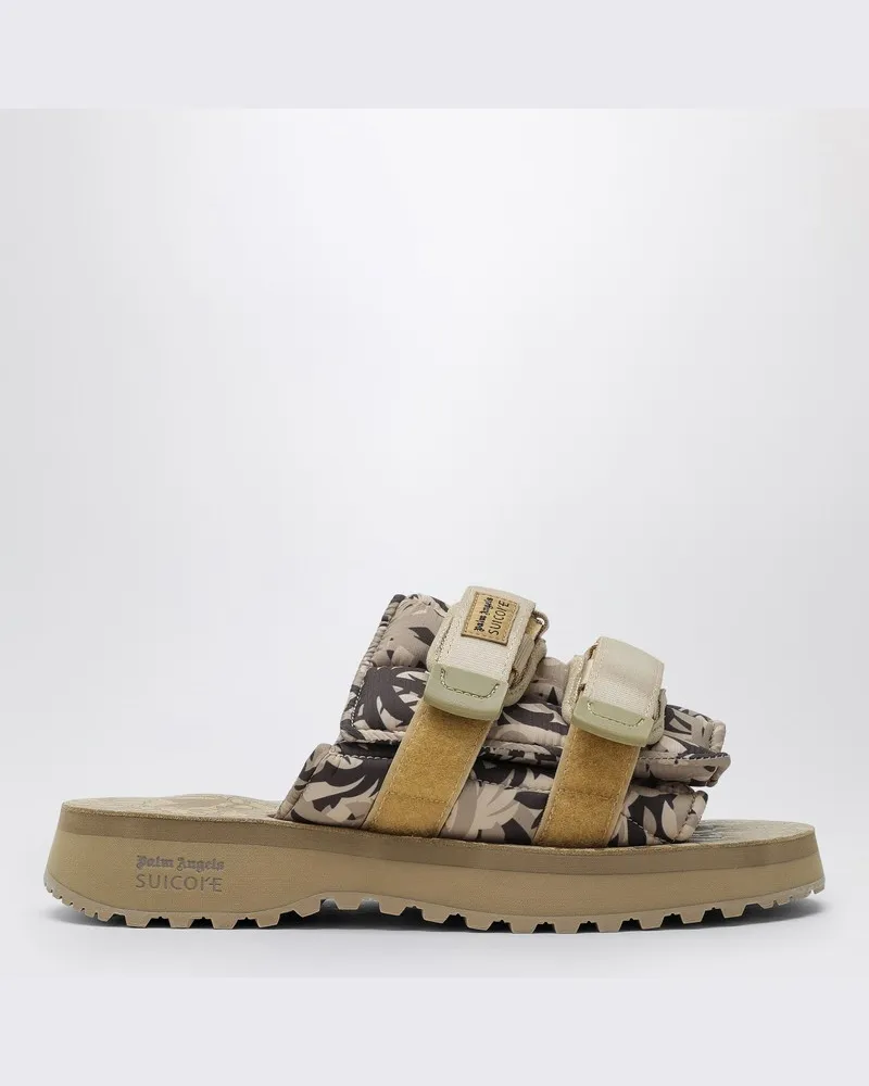 Palm Angels Beigefarbene Sandale  X Suicoke Mehrfarbig