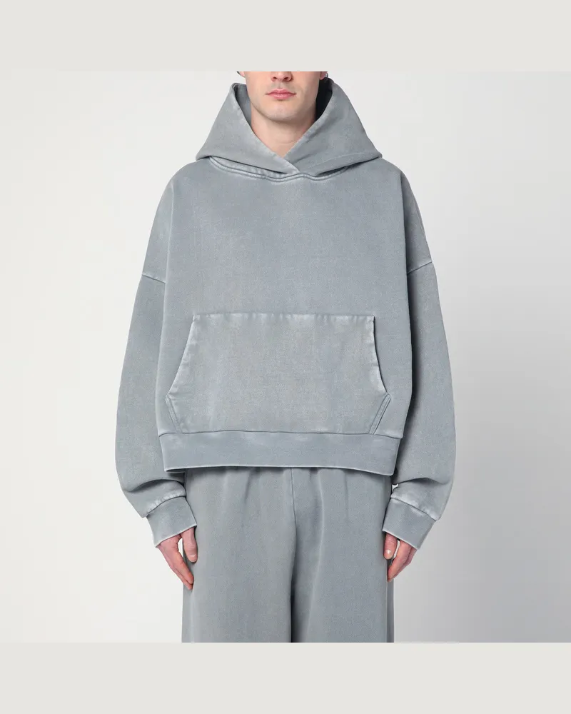 Entire Studios Grauer Hoodie aus Baumwolle Grey