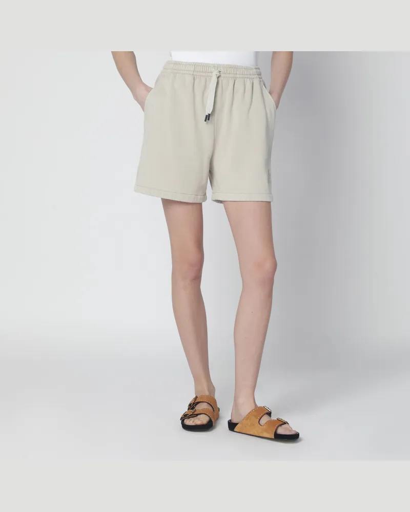Isabel Marant Sportliche Shorts in Sandfarbe 