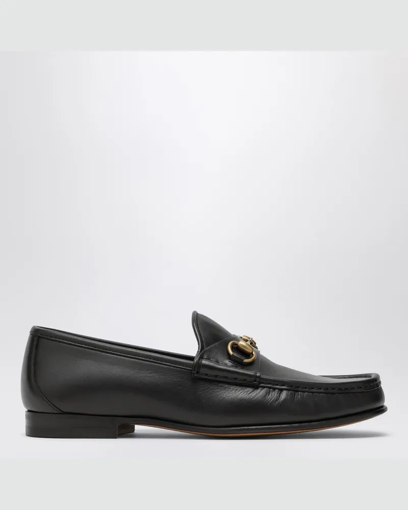 Gucci Mokassin Pferdebit 1953 braunes Leder Brown