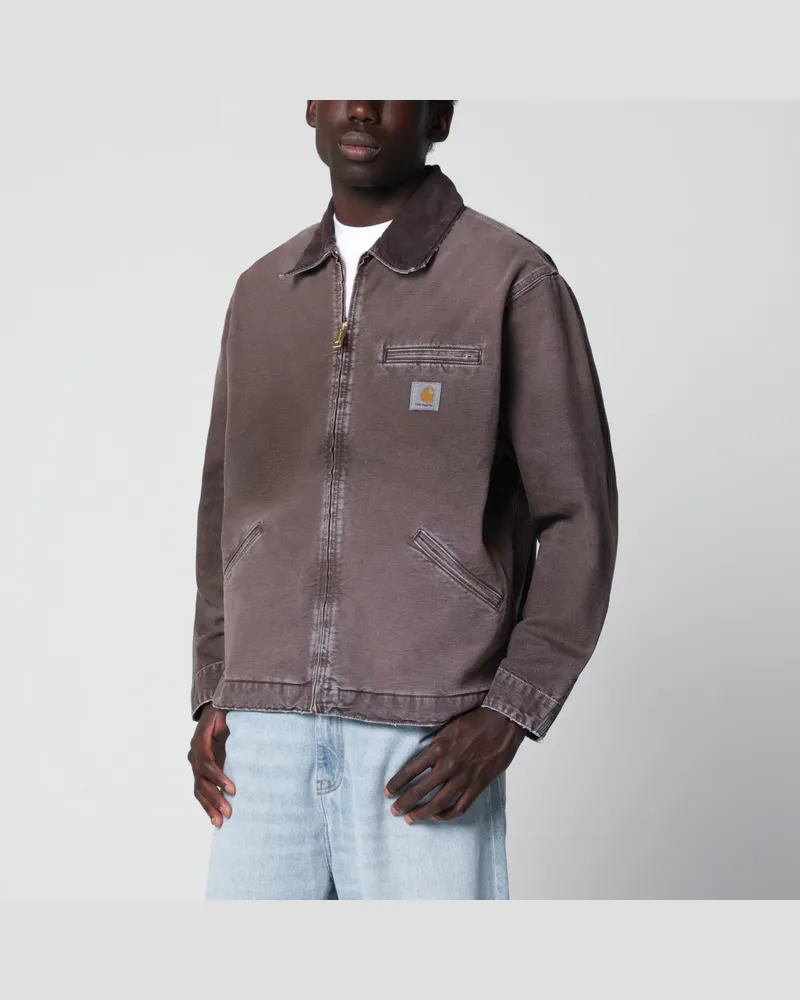 Carhartt WIP OG Detroit Jacket Tobacco/Destroy wash Brown