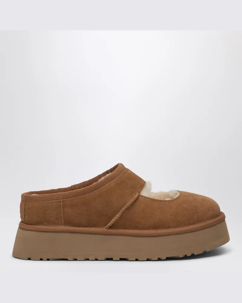 UGG Mary Jane Le Bea in Kastanienfarbe Braun