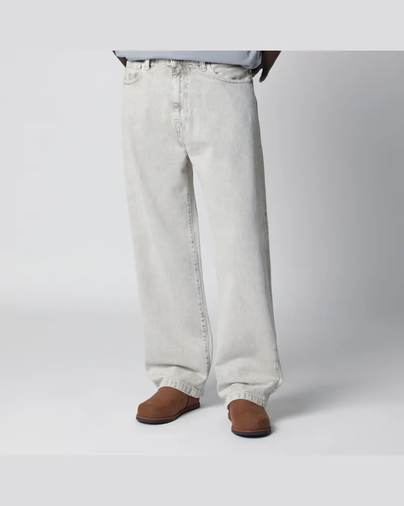 Carhartt WIP Landon Pant Five-Pocket-Jeans aus Baumwoll-Denim in Weiß White