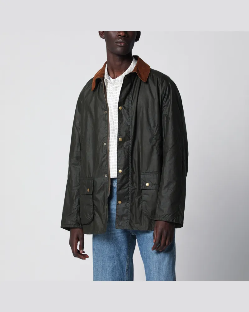 Barbour Leichte gewachste Ashby Jacke in Olivgrün Green