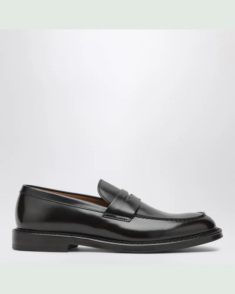 Doucal´s Penny-Mokassin aus Ebenholzleder Brown