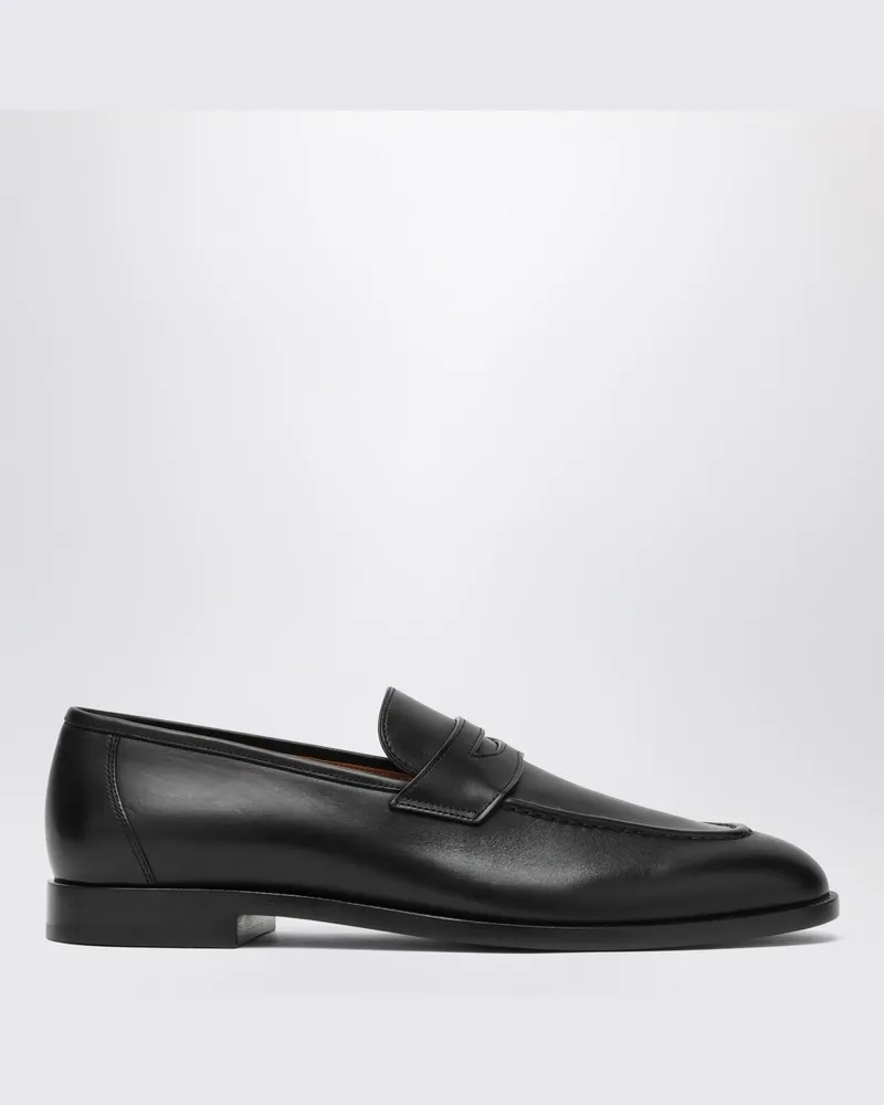 Loro Piana Sergio-Loafer in Schwarz Schwarz