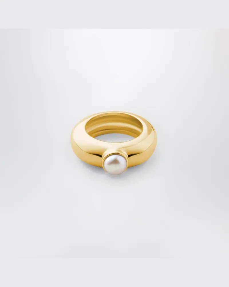 ÉLIOU Juliette-Ring aus Gold Metallisch