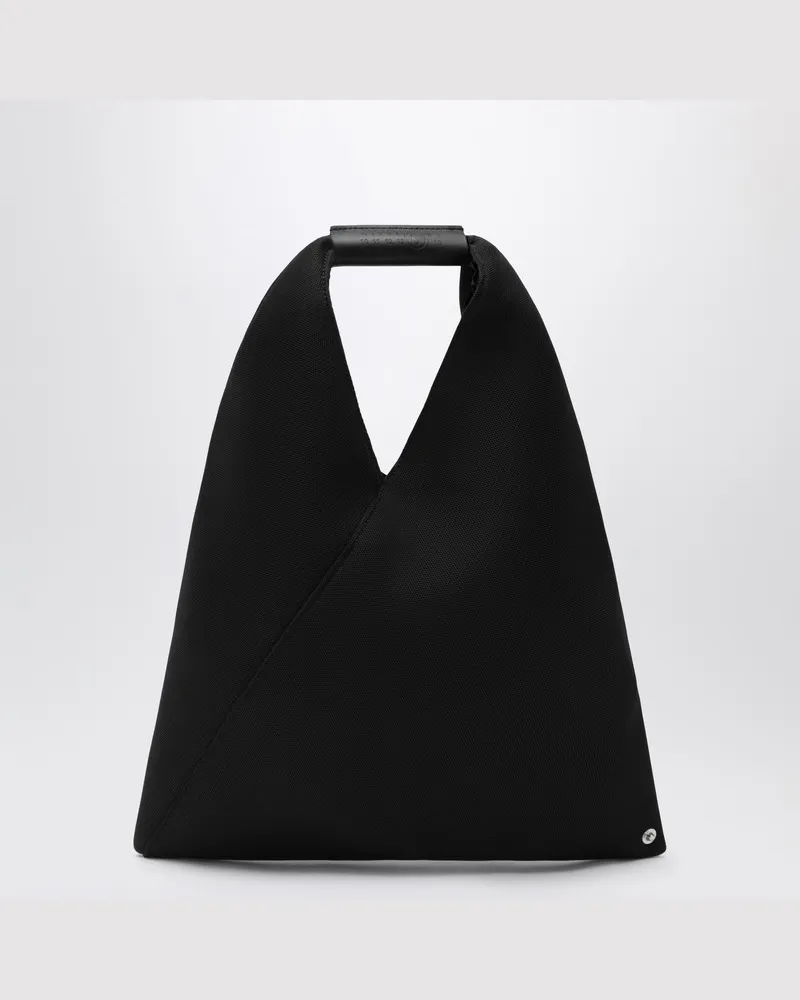 Maison Margiela Japanische kleine schwarze Tasche aus Netz Schwarz