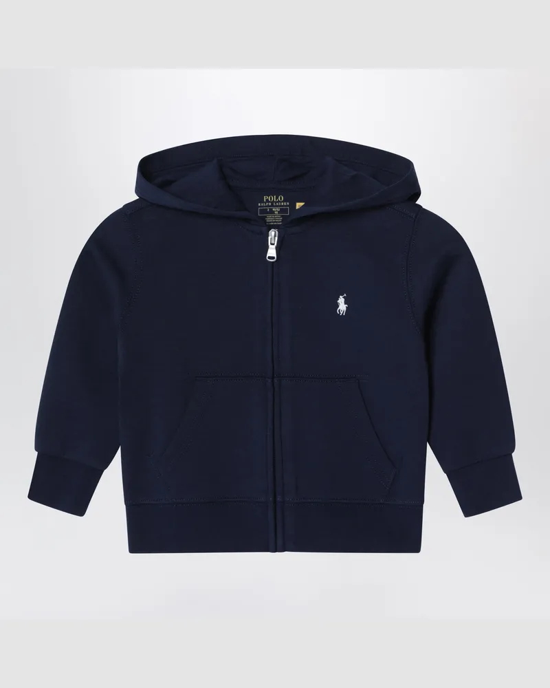 Ralph Lauren Marineblaues Sweatshirt mit Reißverschluss Blue