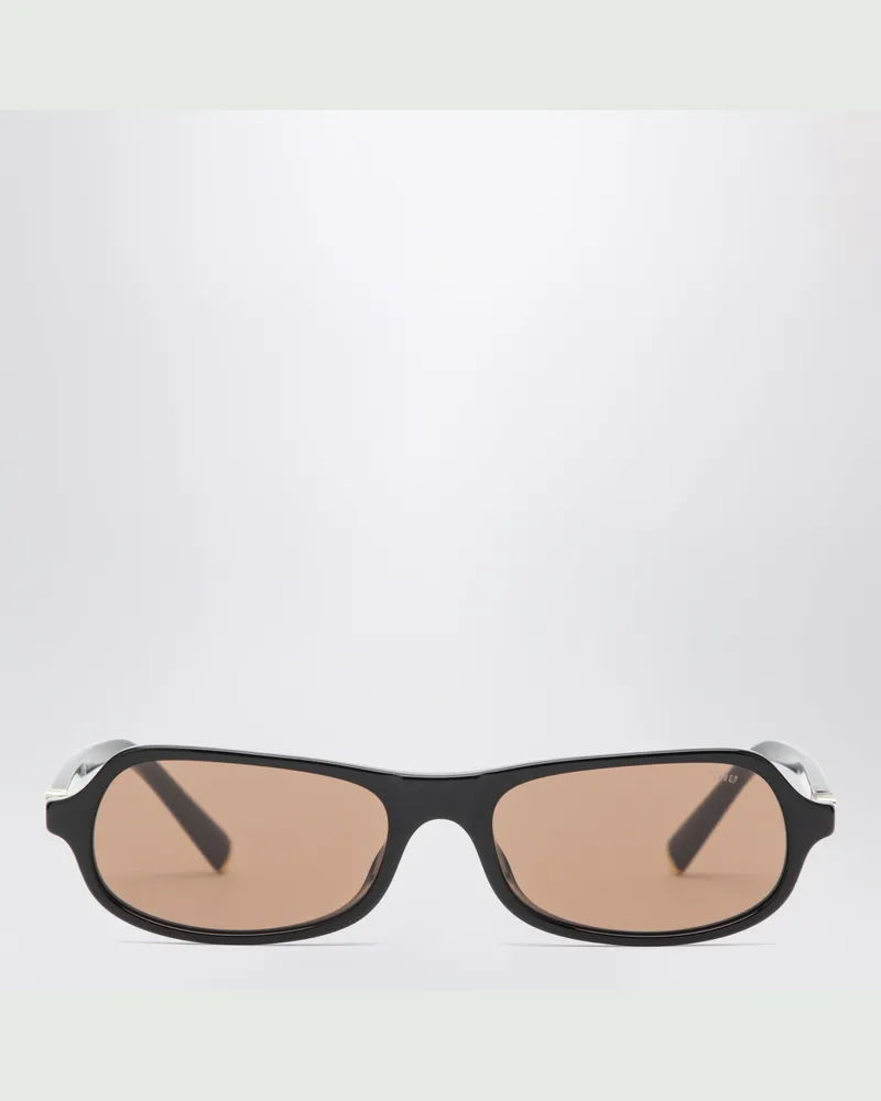 Miu Miu Schwarze Sonnenbrille Miu Regard Black