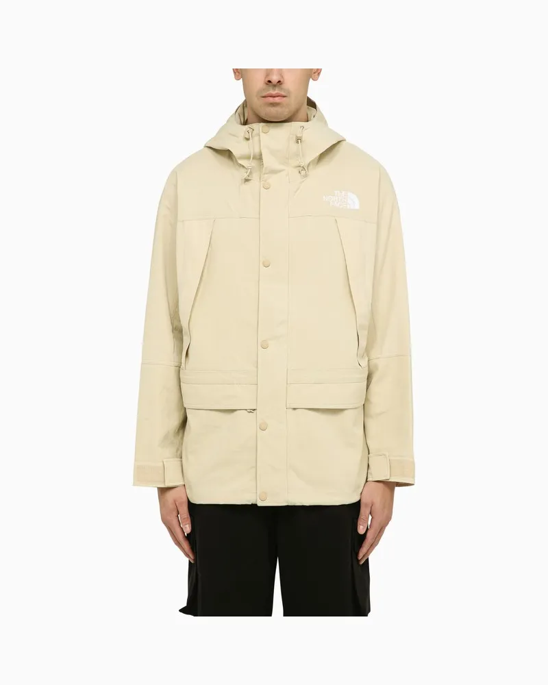 The North Face Hellbeigefarbene leichte Jacke mit Logo Beige
