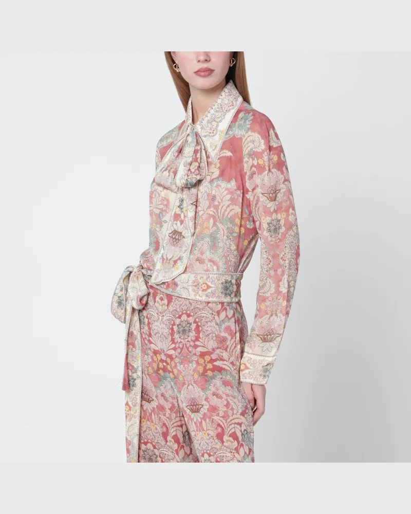 Zimmermann Rebellion Bluse mit Lavallière Rot