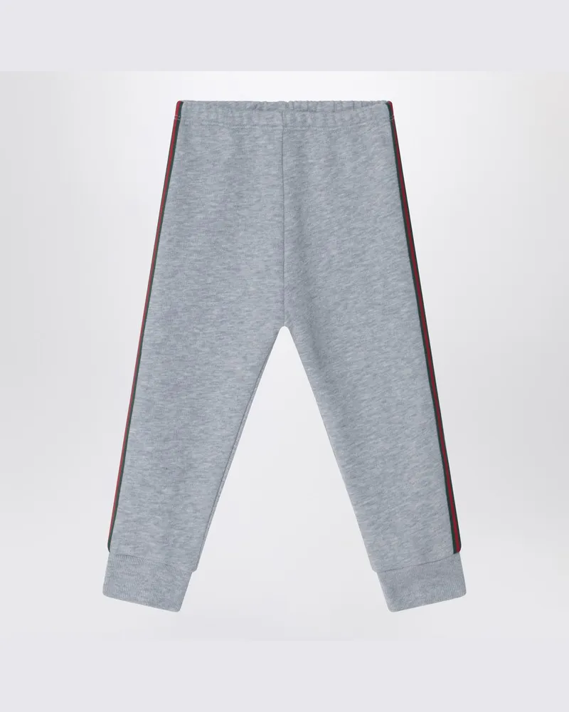 Gucci Graue Jogginghose mit Webband Grau
