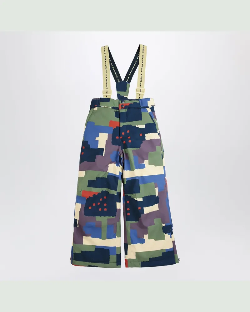 BOBO CHOSES Multicoloured ski trousers in recycled polyamide Multicolor