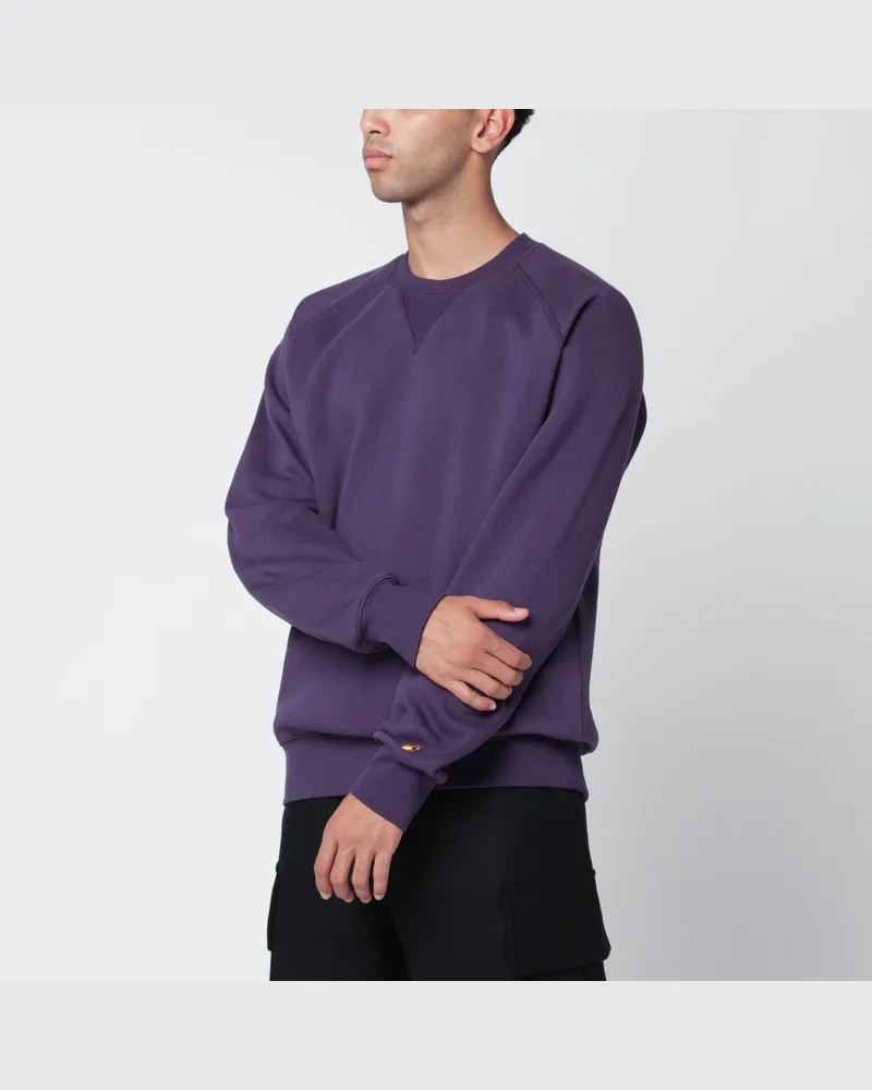 Carhartt WIP Chase Sweatshirt Lokers/Gold aus Baumwollmischung Gelb
