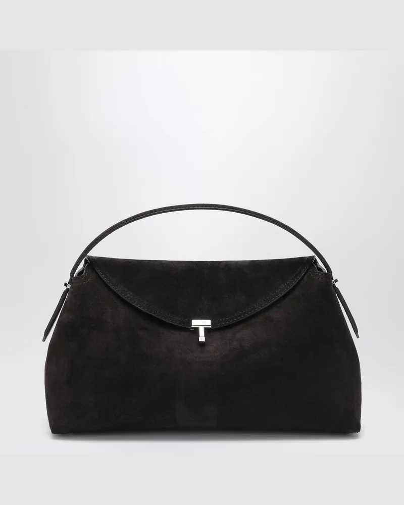 Totême T-lock Tasche braun Espresso aus Wildleder Brown