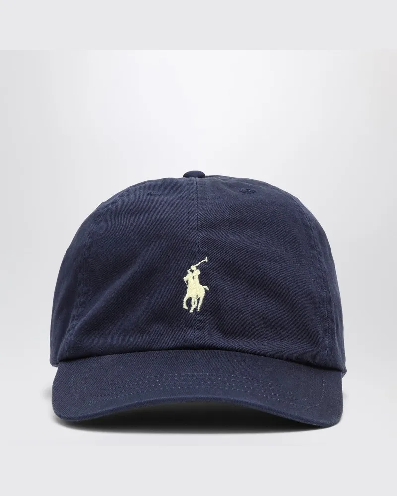 Ralph Lauren Marineblaue Baseballkappe Blau