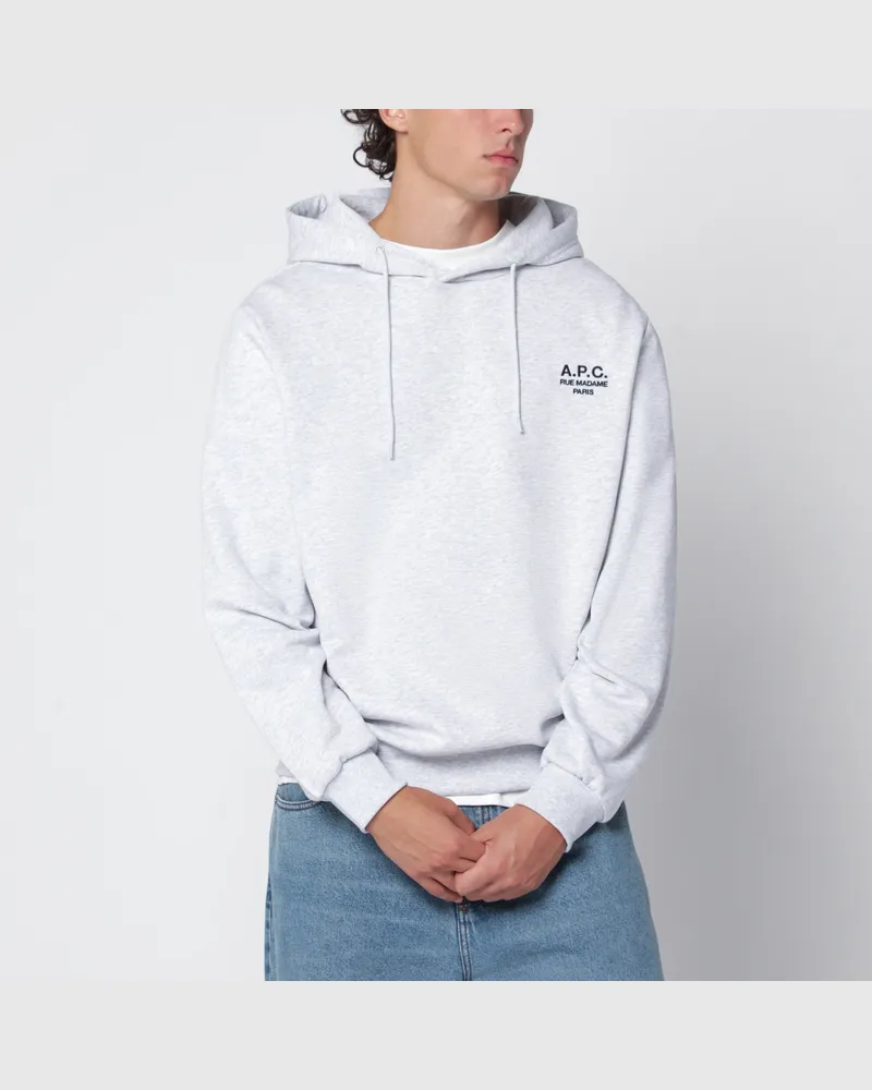 A.P.C. Grauer Baumwoll-Hoodie Grey