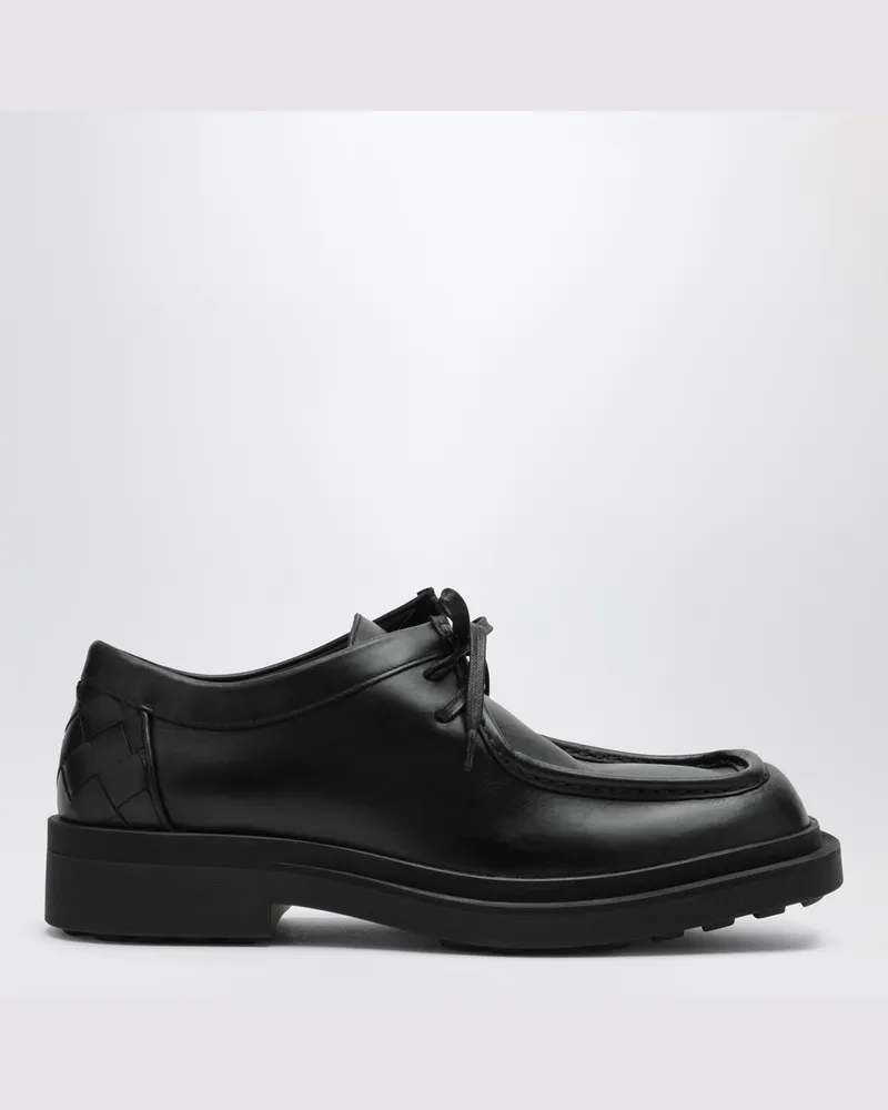 Bottega Veneta Schwarze Ben-Schnürschuhe Black