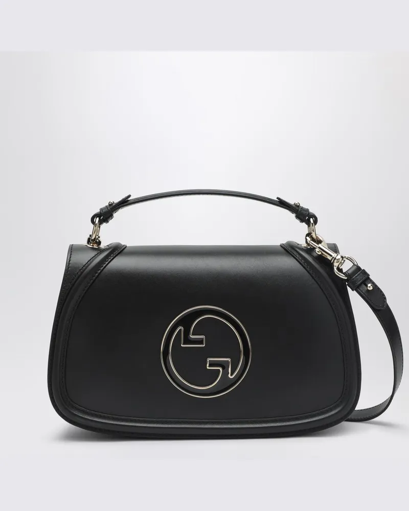 Gucci Schwarze Umhängetasche Medium Blondie Schwarz