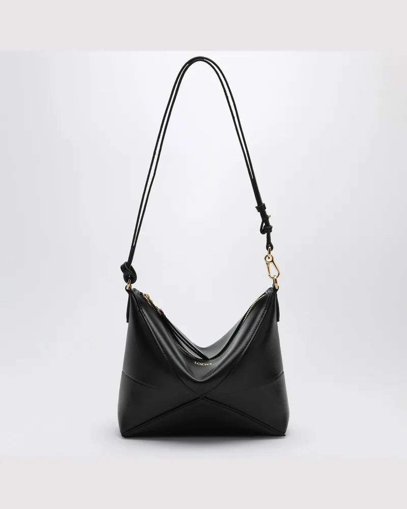 Loewe Pochette-Tasche Puzzle Fold schwarz Schwarz