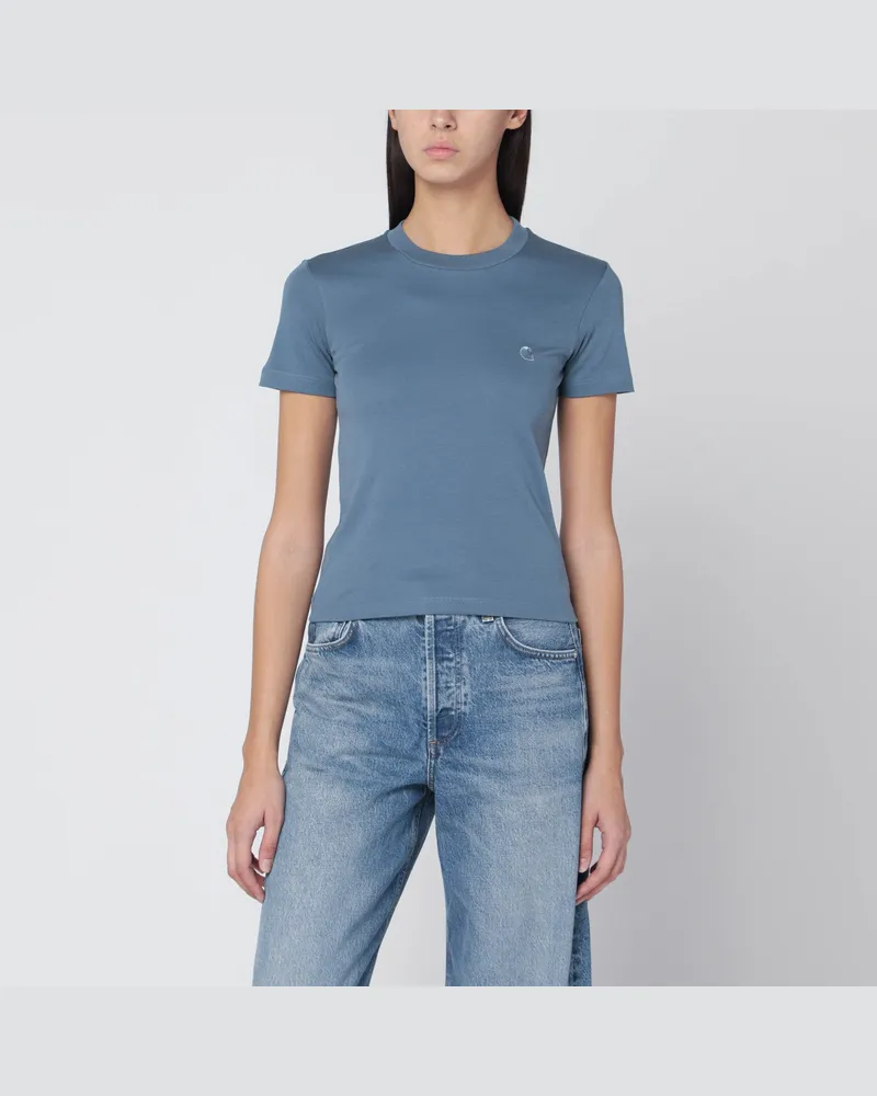 Carhartt WIP S/S Luca T-Shirt in Angelite-Farbe Brown