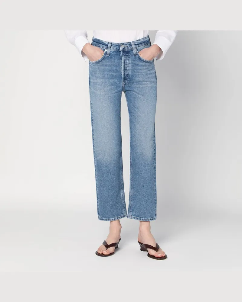 Citizens of humanity Delfina-Jeans hellblau gewaschen Blau