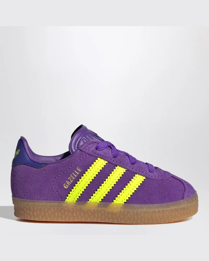 adidas Gazelle Active Violett/Solargelb Sneaker mit elastischen Schnürsenkeln Violett