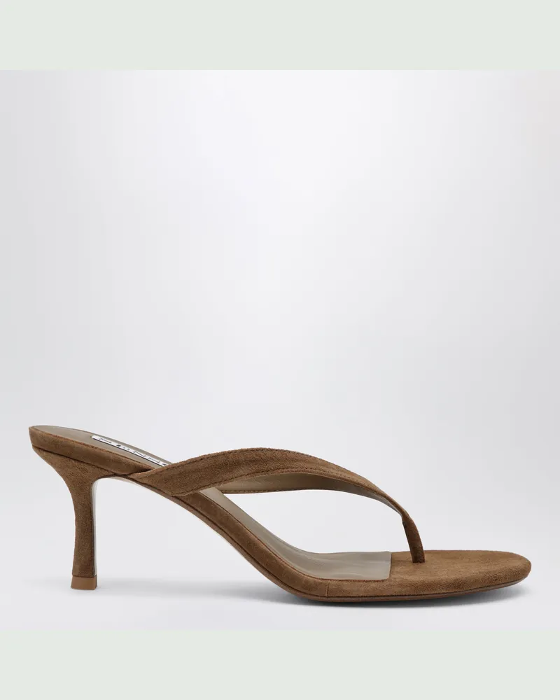 SENSO Farah Pantoletten aus Wildleder in Butterscotch-Farbe Brown