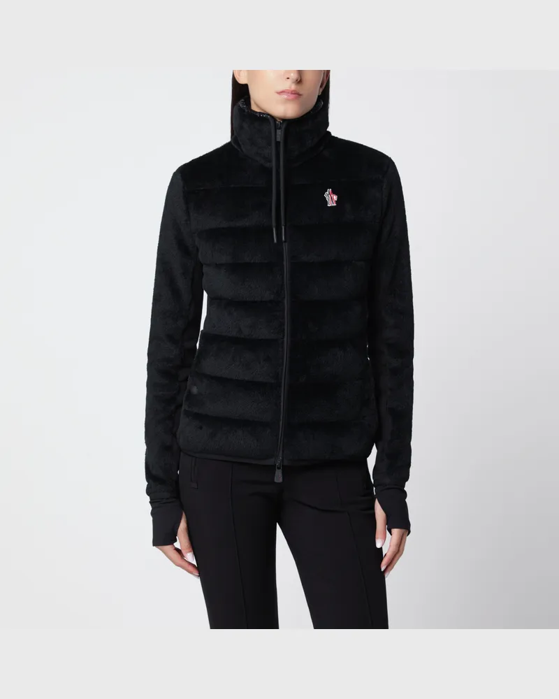 Moncler Schwarzes Polartec Sweatshirt Black