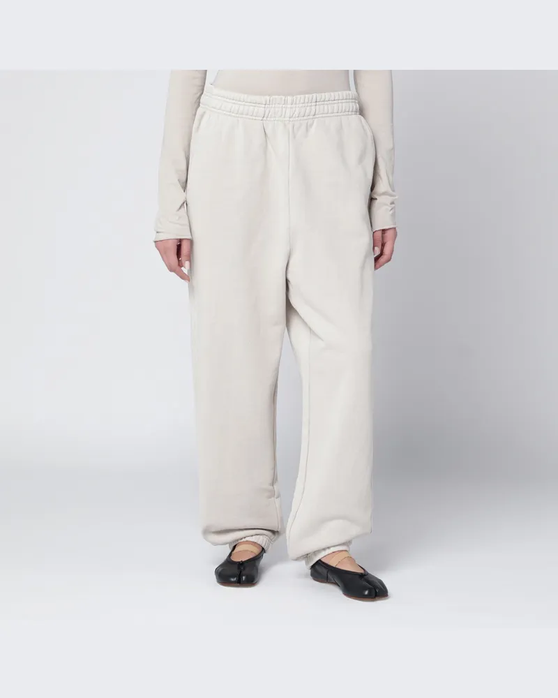 Entire Studios Weiße Jogginghose aus Baumwolle White