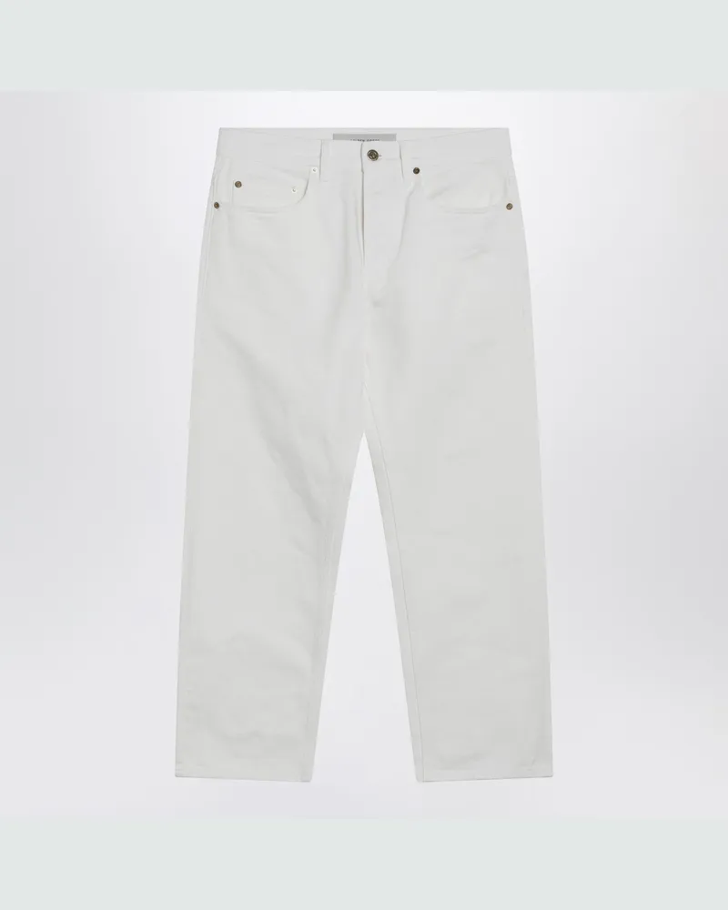 Golden Goose Weiße Baumwollhose White